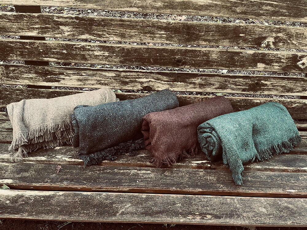 NATURE HACKER ネイチャーハッカー RECYCLE WOOL BRANKET RUG