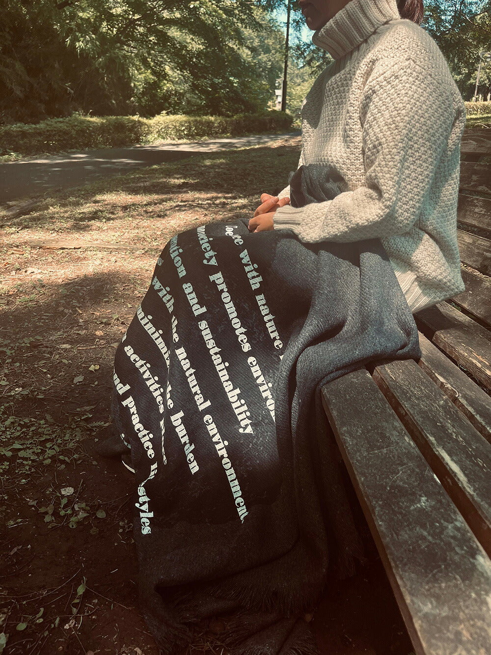 NATURE HACKER ネイチャーハッカー RECYCLE WOOL BRANKET RUG