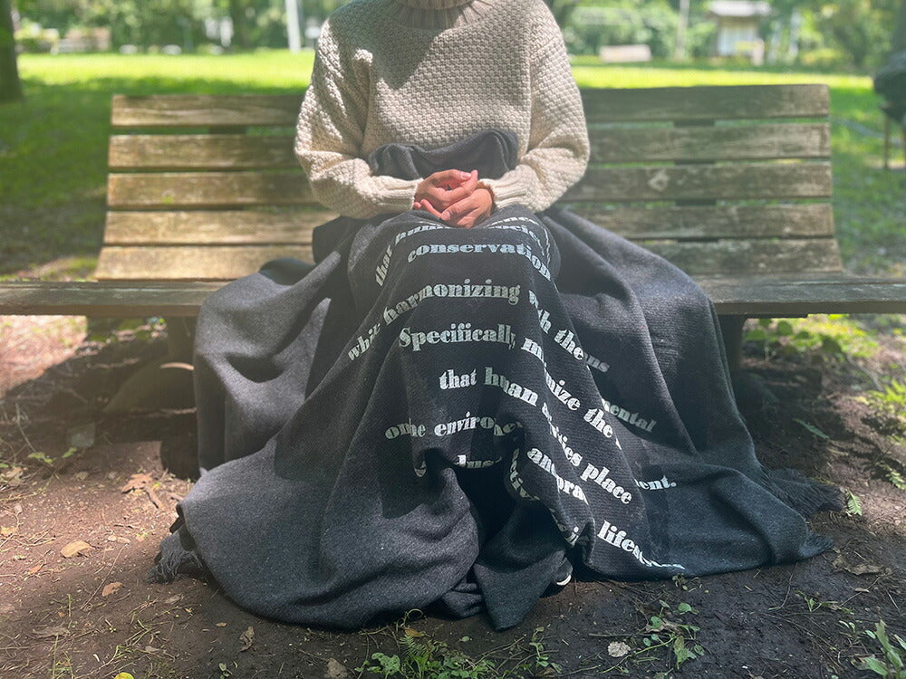 NATURE HACKER ネイチャーハッカー RECYCLE WOOL BRANKET RUG