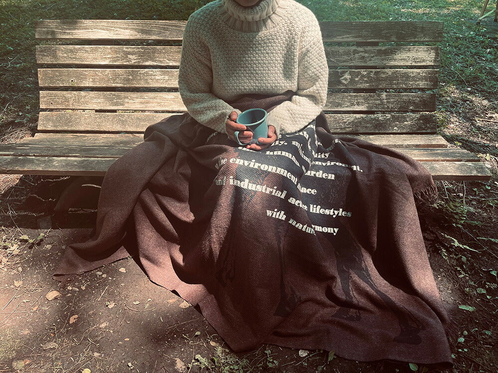 NATURE HACKER ネイチャーハッカー RECYCLE WOOL BRANKET RUG