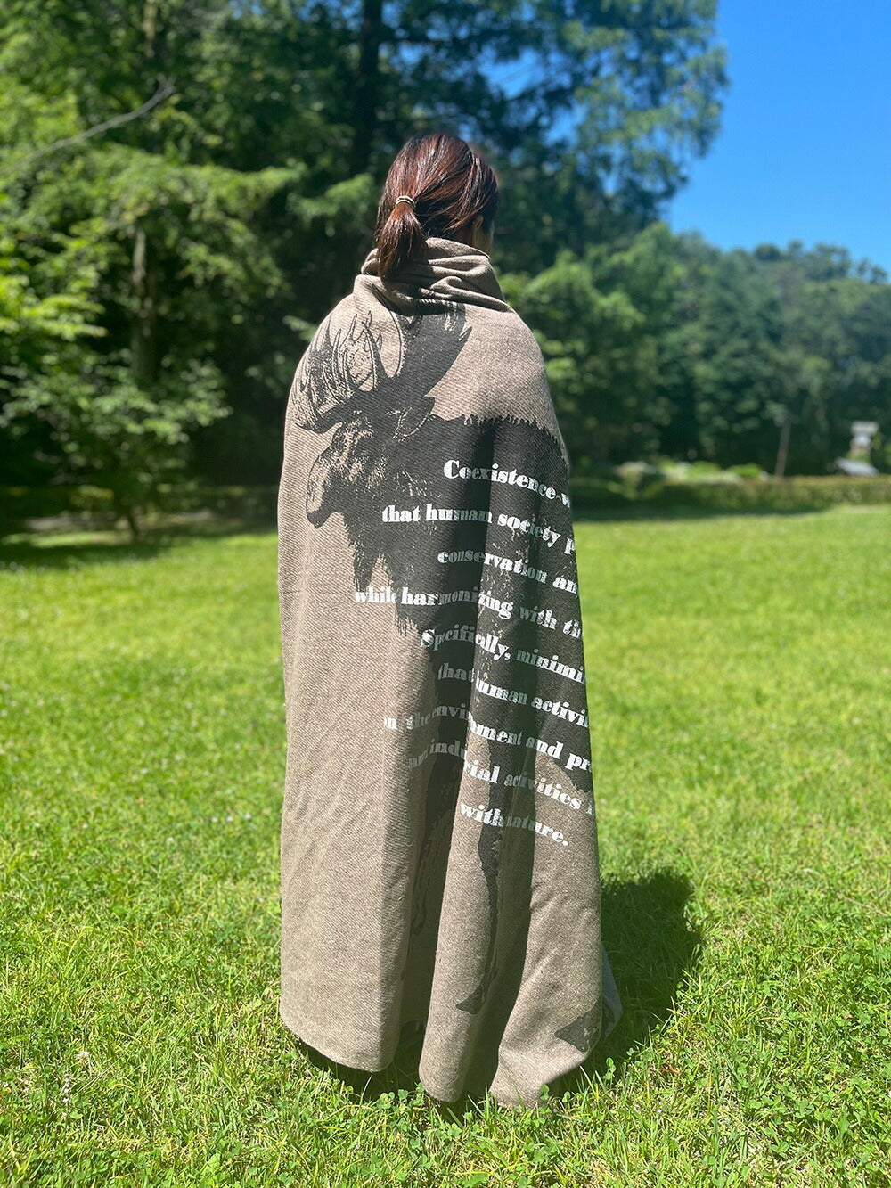 NATURE HACKER ネイチャーハッカー RECYCLE WOOL BRANKET RUG