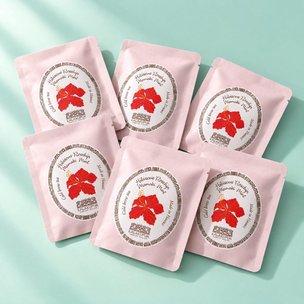 HIBISCUS ALOHA TEA 6パック【個包装】プレミアム オリジナルブレンド ハーブティー made  in Hawaii