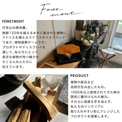 FORETMENT フォートメント パロサントボトル ROOSEVELT PALO SANTO BOTTLE