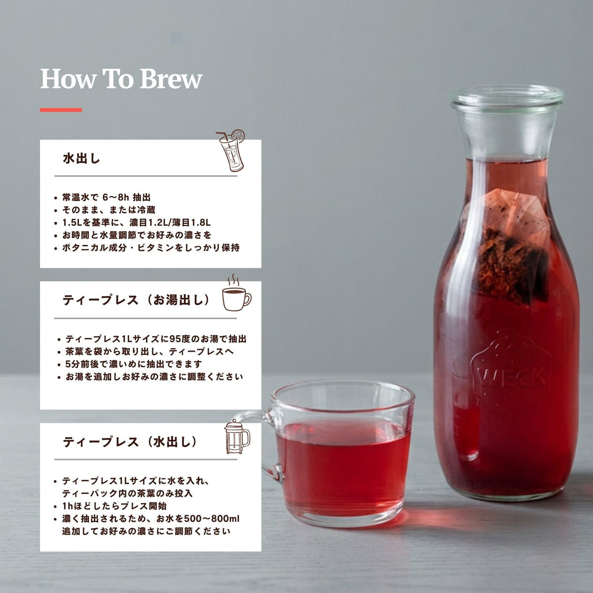 HIBISCUS ALOHA TEA 6パック【個包装】プレミアム オリジナルブレンド ハーブティー made  in Hawaii