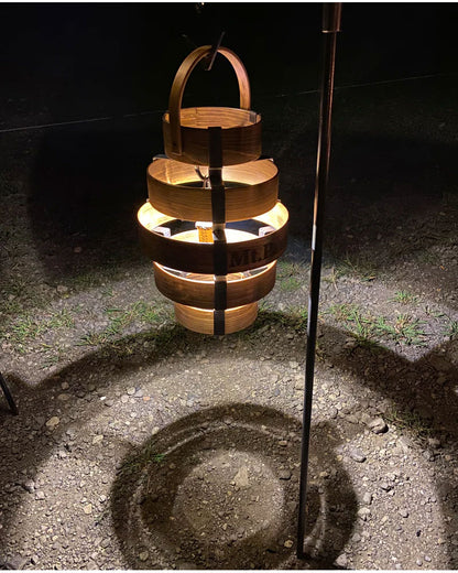 Mt.Paulownia マウントポローニア AVOCADO WOOD LANTERN アボカドウッドランタン