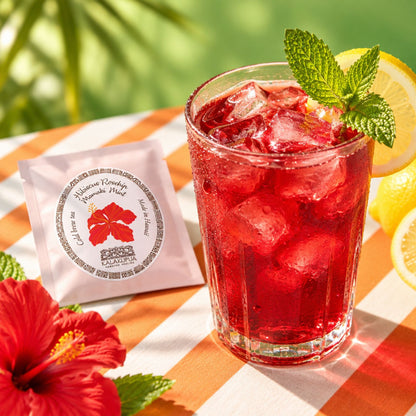 HIBISCUS ALOHA TEA 1パック【お試し】プレミアム オリジナルブレンド ハーブティー made  in Hawaii